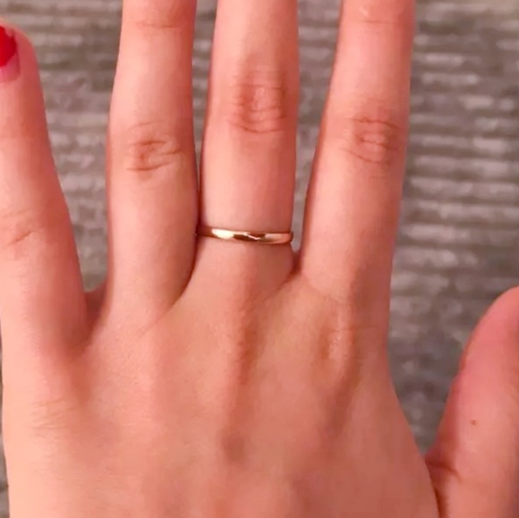 Titanium Steel Hypoallergenic Wedding Band - Picture 3 of 6